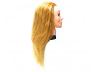 Cvin hlava s umlmi vlasy Eurostil Profesional - svtl blond, 35-40 cm