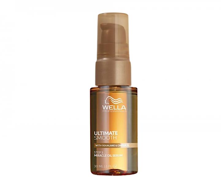 Řada pro výživu suchých a krepatých vlasů Wella Professionals Ultimate Smooth