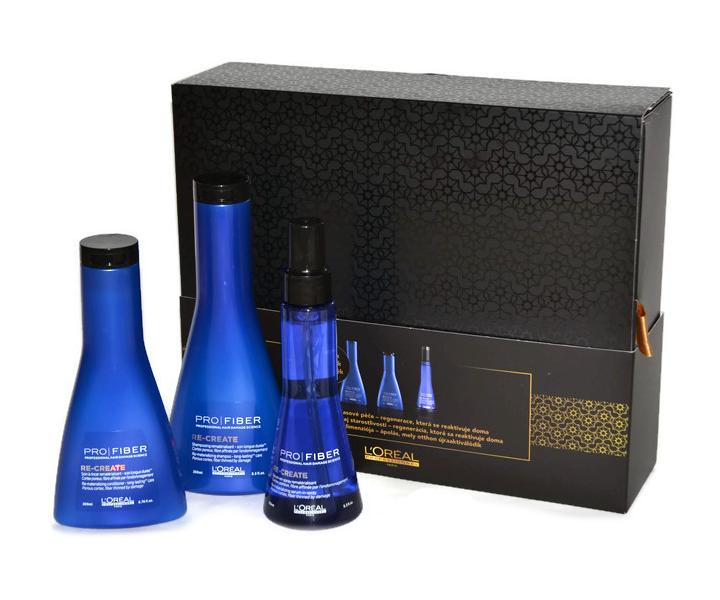 D�rkov� sada pro zten�en� vlasy Lor�al Pro Fiber Re-create + D�REK