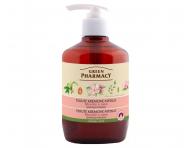 Sada t�lov� p��e s levandul� a ln�n�m olejem Green Pharmacy Lavender + tekut� m�dlo zdarma