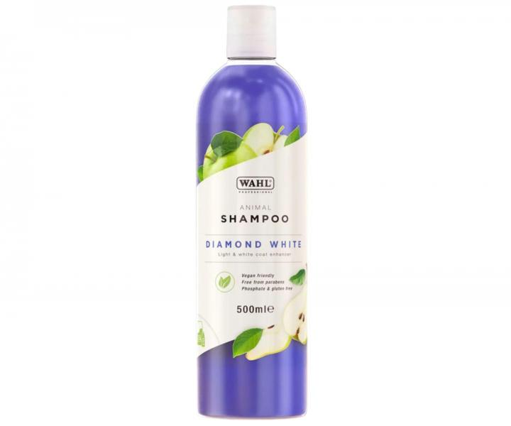 Rozjas�uj�c� �ampon pro sv�tlou zv��ec� srst Wahl Professional Animal Shampoo Diamond White - 500 ml, koncentr�t