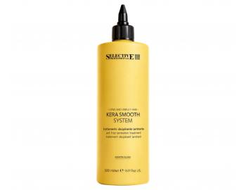 Vyhlazuj�c� s�rum pro dlouh� a nepoddajn� vlasy Selective Professional Kera Smooth System - 500 ml
