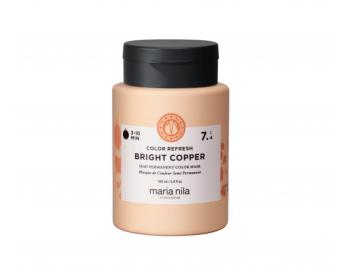Maska pro o�iven� barvy vlas� Maria Nila Colour Refresh Bright Copper - m�d�n�, 100 ml