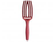 Kartáč Olivia Garden Fingerbrush Combo Medium - vínový