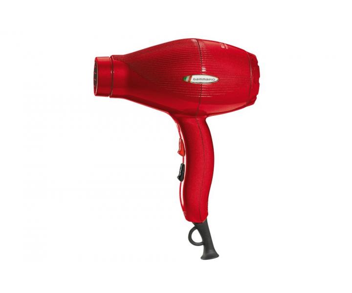 Fén na vlasy Gamma Piú Ion Ceramic S, červený - 2300 W