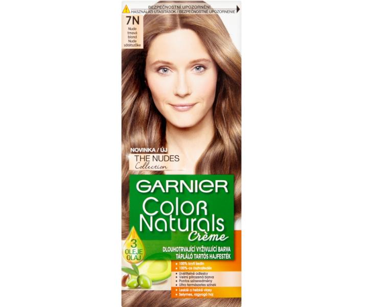 Permanentn barva Garnier Color Naturals 7N tmav blond