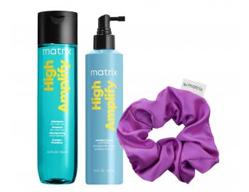 Sada pro objem jemnch vlas Matrix High Amplify + ltkov gumika zdarma