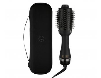Oválný horkovzdušný kartáč na vlasy Hot Tools Black Gold Volumiser + pouzdro zdarma