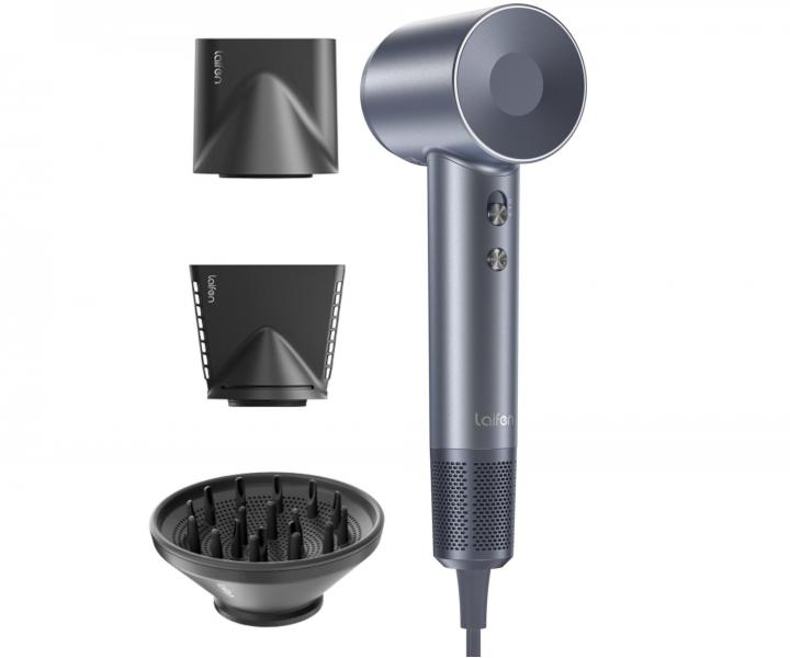 Profesionální fén na vlasy Laifen Swift Special Silver Blue - 1600 W, stříbrno-modrý