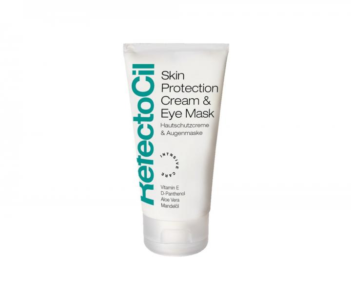 Ochrann pleov krm a on maska RefectoCil Protection Cream & Eye Mask - 75 ml