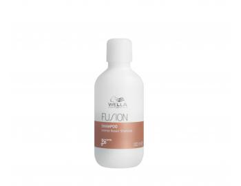 Posilující regenerační šampon pro poškozené vlasy Wella Professionals Fusion Shampoo - 100 ml