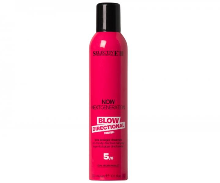 Ekologick lak na vlasy bez plynu se silnou fixac Selective Professional Now Next Generation Blow Directional Finish - 300 ml