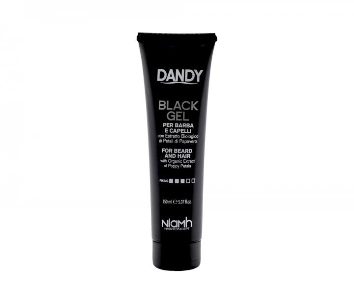 ern gel na vlasy a vousy Dandy Black Gel - 150 ml