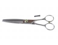 Kadeřnické efilační nůžky Matsuzaki ME 6015 Matteck - 30 zubů, 6" - II.jakost - bez ozdoby na boxu