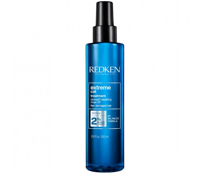 Obnovující proteinová kúra pro oslabené a citlivé vlasy Redken Extreme Cat - 200 ml