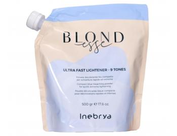 Zesvtlujc pudr pro rychl a vrazn zesvtlen Inebrya Blondesse Ultra Fast Lightener - 500 g