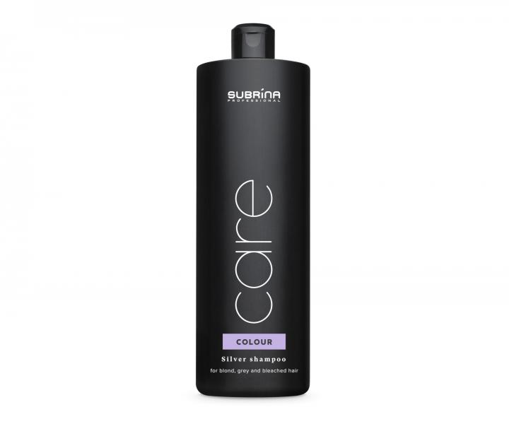Šampon pro neutralizaci žlutých tónů Subrina Professional Care Colour Silver Shampoo