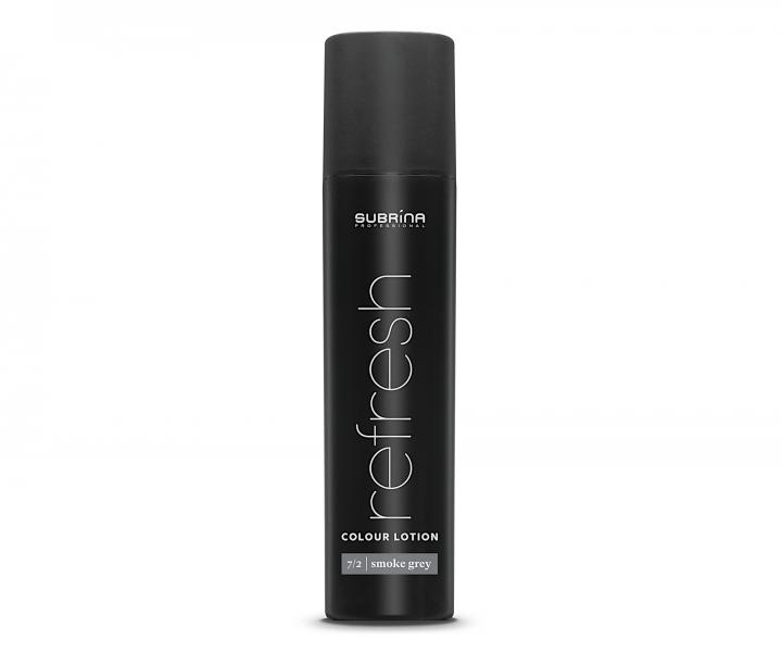 Barvicí sprej na vlasy Subrina Professional Refresh Colour Lotion 250 ml - odstín 7/2 kouřově šedá