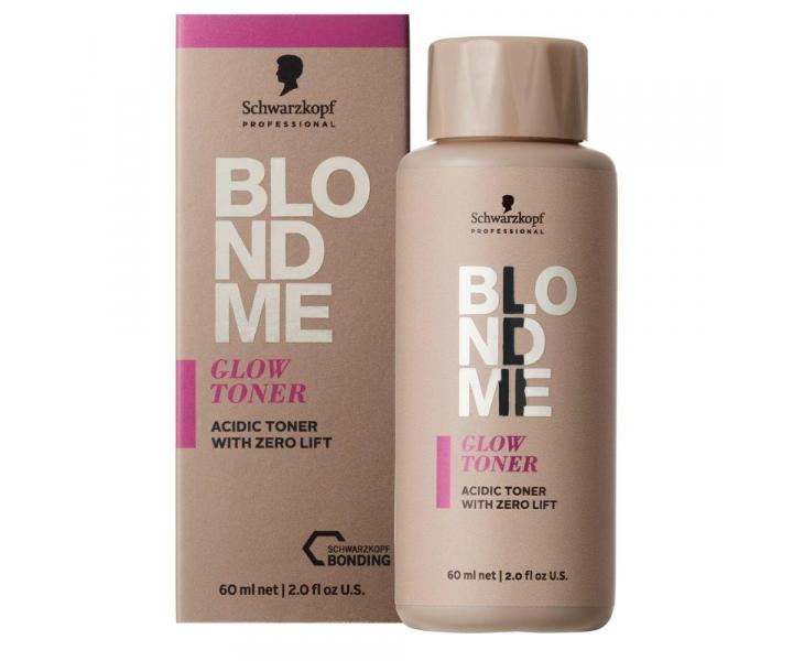 Pastelov� t�novac� kr�m Schwarzkopf Professional BlondMe Glow Toner Acidic Toner 10-1 Ice - 60 ml, ledov�