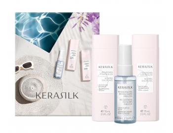 D�rkov� sada pro vyhlazen� krepat�ch a nepoddajn�ch vlas� Kerasilk Smoothing Travel Set