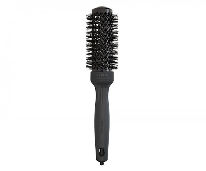 Kulatý foukací kartáč na vlasy Olivia Garden Expert Blowout Shine Black Label