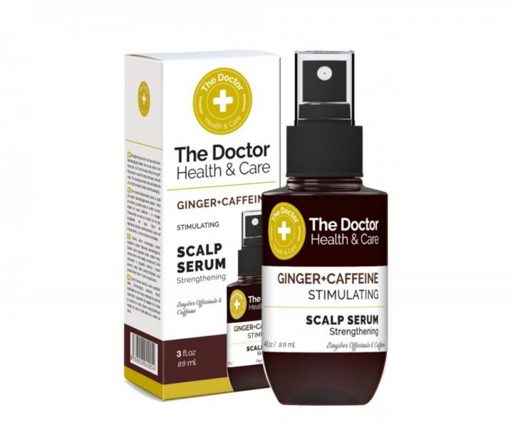 Stimulující sérum pro zvětšení objemu vlasů The Doctor Ginger+Caffeine Scalp Serum - 89 ml