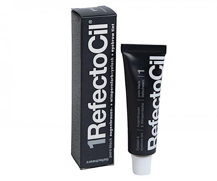 Barva na obočí a řasy RefectoCil 15 ml - č.1, černá