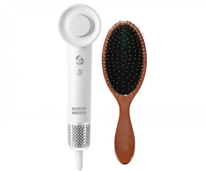 F�n na vlasy Kiepe Professional Home Precision BLDC Hair Dryer - 1100 W, b�l� + kart�� Kiepe zdarma