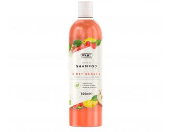 Hloubkov� �istic� �ampon pro siln� zne�i�t�nou zv��ec� srst Wahl Professional Animal Shampoo Dirty Beastie - 500 ml, koncentr�t