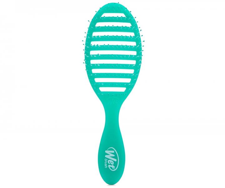 Kartáč na rozčesávání a foukání vlasů Wet Brush Speed Dry Green Juice - zelený