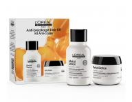Cestovn� sada pro barven� a po�kozen� vlasy Lor�al Professionnel Serie Expert Metal Detox Anti-Breakage Hair Kit