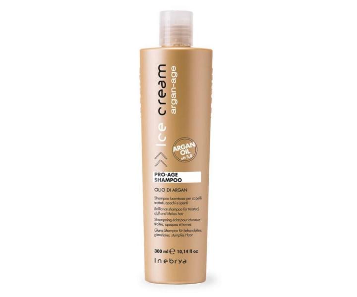 ampon pro slab vlasy bez ivota Inebrya Argan-Age Shampoo - 300 ml