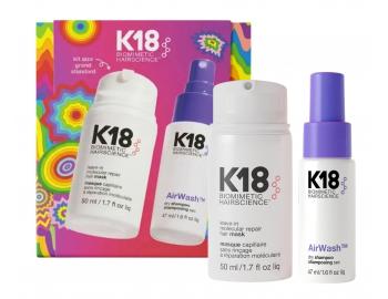 D�rkov� sada pro hydrataci a sv�est vlas� K18 Repair & Refresh Gift Set