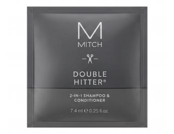 Pe�uj�c� �ampon a p��e Paul Mitchell Mitch Double Hitter - 7,4 ml