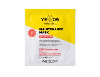 Maska pro zachov�n� barvy barven�ch vlas� Yellow Professional Color Care Maintenance Mask - 10 ml (bonus)