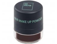Pudr pro zakryt� odrost� a �edin Sibel Hair Make-up Powder - tmav� hn�d�, 3 g