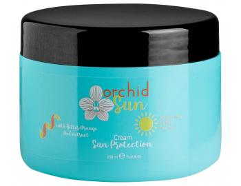 Ochranný krém pro vlasy namáhané sluncem Kléral Orchid Sun Cream Protection - 250 ml