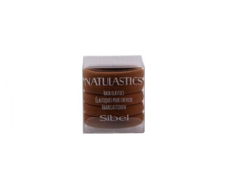 Gumiky do vlas Natulastics, Sibel - medov 5 ks