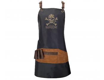 Kadenick zstra Pirates of the Barbertime Pro Barber Apron Black - ern