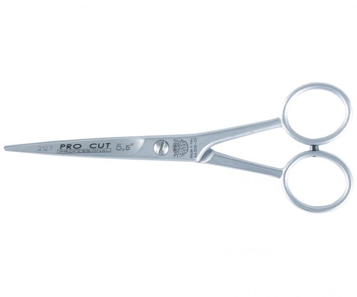 Kadenick nky s mikroozubenm Kiepe Standard Hair Scissors Pro Cut 2127 - 5,5" stbrn