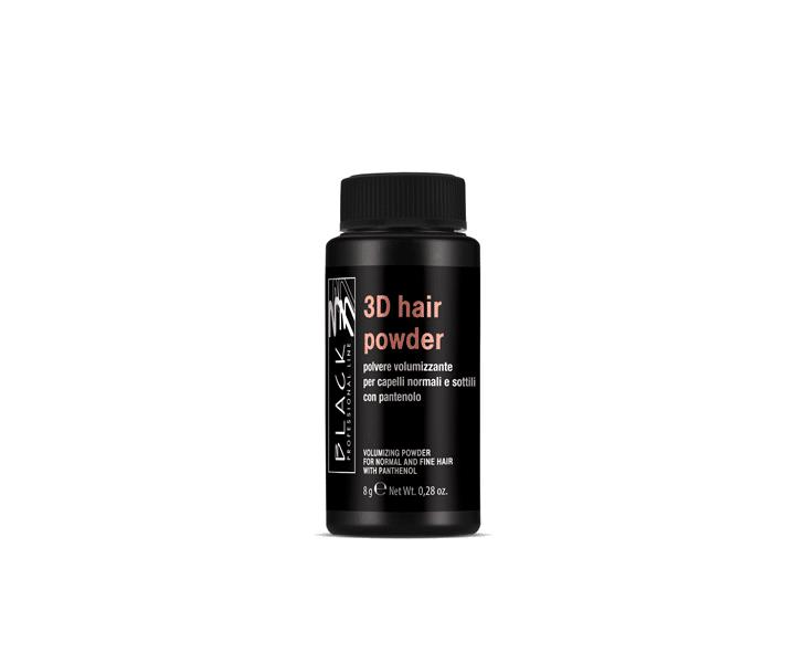 Pudr pro objem vlas Black 3D Hair Powder - 8g