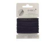 Siln gumiky do vlas Sibel - 50 mm, 12 ks