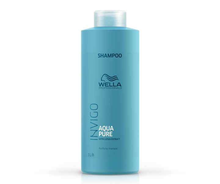 Hloubkov istc ampon Wella Invigo Aqua Pure - 1000 ml