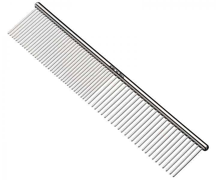 Kovový hřeben na zvířecí srst Andis PET 68550 7 1/2" - 18 cm