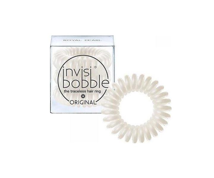 Spirálová gumička do vlasů Invisibobble Royal Pearl - perleťová