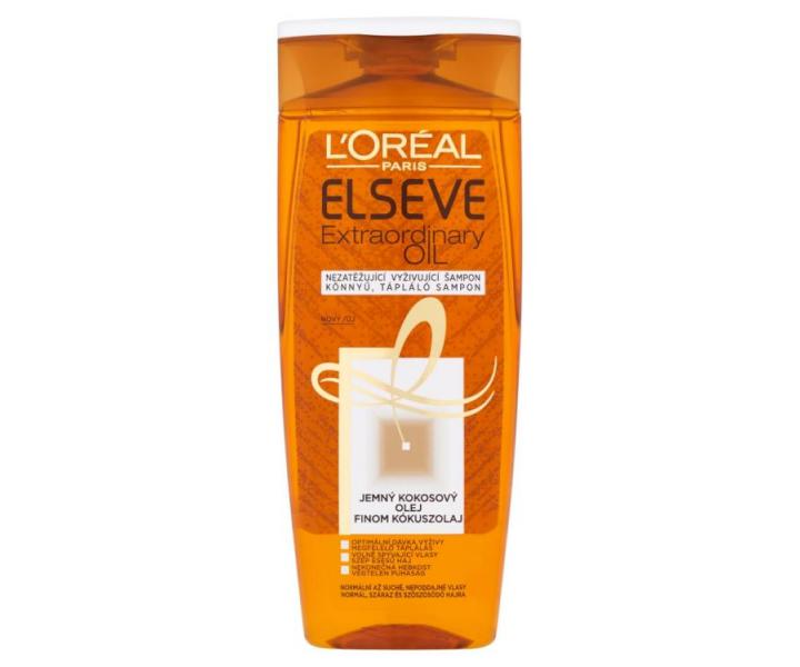 ampon pro normln a such vlasy Loral Elseve Extraordinary Oil - 250 ml