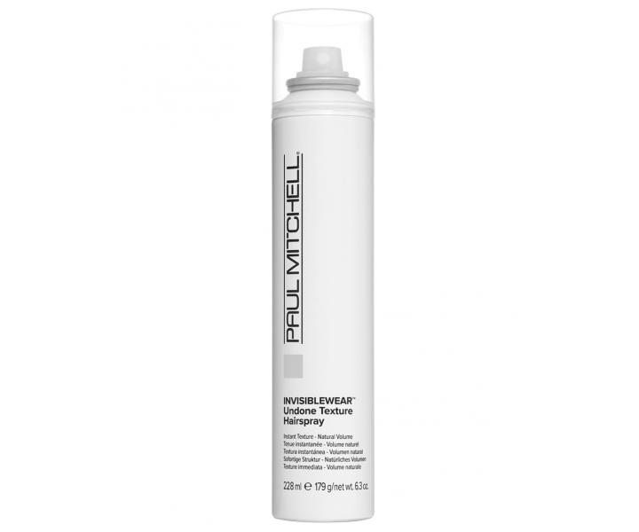 Lak pro texturu a objem Paul Mitchell Invisiblewear Undone Texture Hairspray - 239 ml