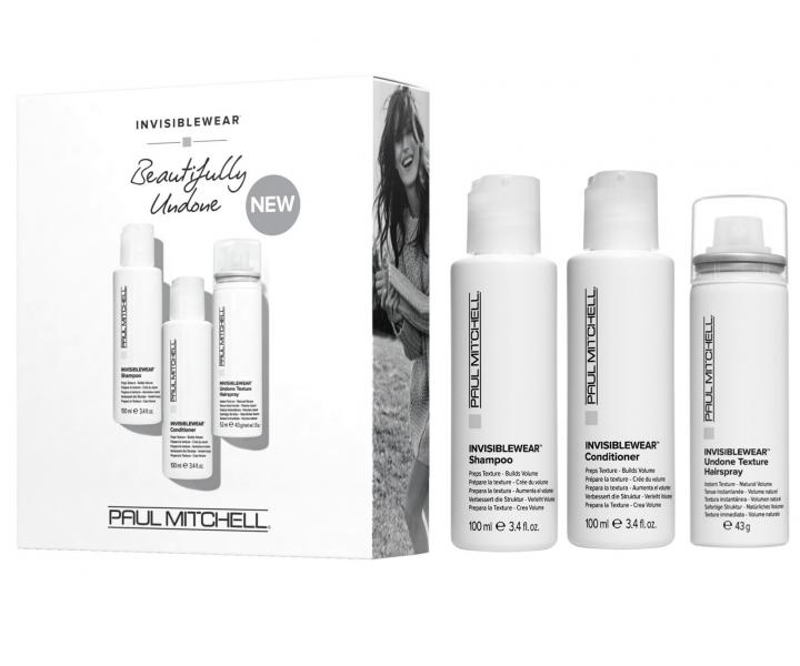 Cestovní sada pro objem vlasů Paul Mitchell Invisiblewear