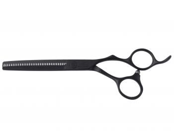 Efilační nůžky Olivia Garden SilkCut Pro Matt Black - 6,35"