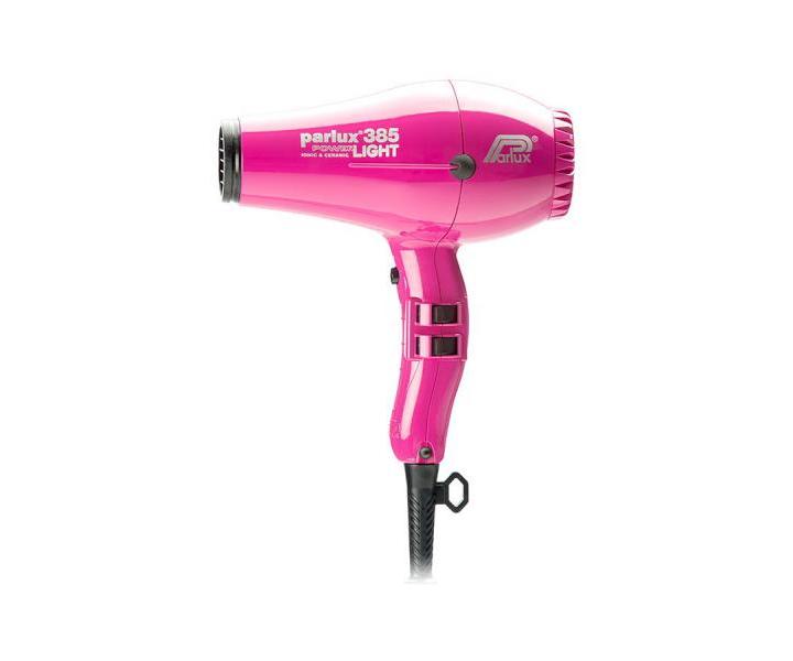 Profesionální fén Parlux 385 Ceramic & Ionic - 2150W, růžový